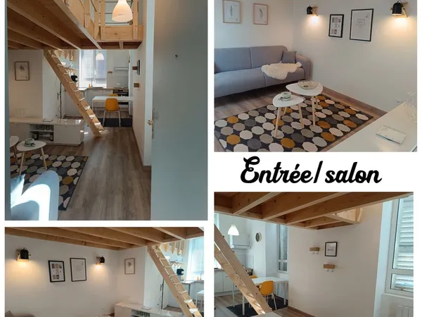 Boucle, Appartement refait à neuf en 2024, 3 couchages lumineux, meublé/équipé