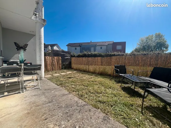 Appartement T2 en rez-de-jardin