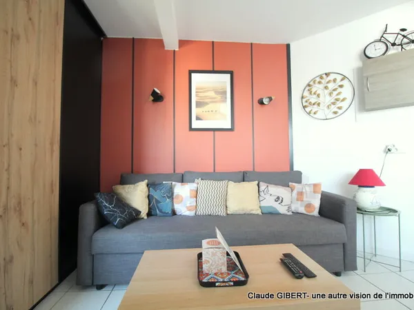 Appartement T2 : 35.67 m2 au 2eme étage en centre-ville ent