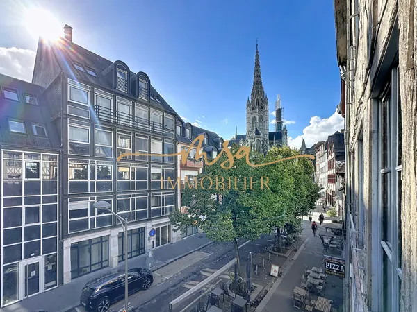 ROUEN HYPER CENTRE - QUARTIER ANTIQUAIRES - STUDIO 25 m2 - M