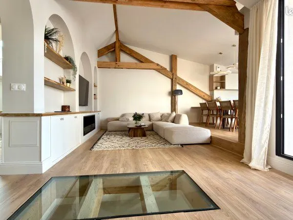 Hendaye, Maison de ville en copropriété - T4 duplex 119 m²