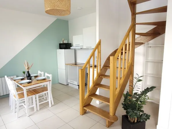 T2 Duplex 47m² Meublé - Proche Gare 3 min