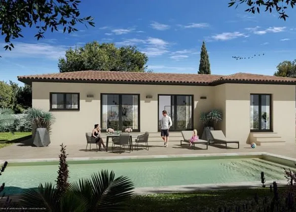 Maison plain pied de 90m2