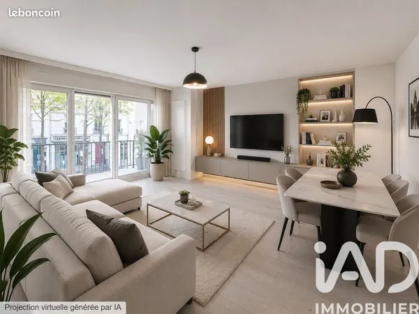 Appartement 4 pièces 87 m²