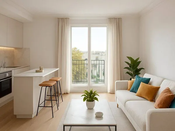 Appartement 2 pièces 43 m²