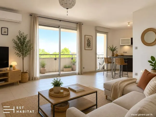 Appartement 3 pièces 72 m²
