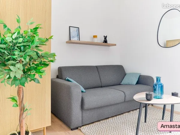 Studio 1 pièce 19 m²