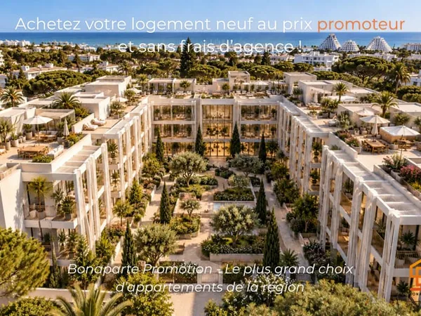 T4 NEUF AVEC JARDIN - LA GRANDE MOTTE / DEJA CONSTRUIT