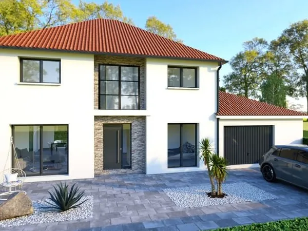 Projet de construction d'une maison 100% sur-mesure avec terrain à BUSSY-SAINT-MARTIN (77)