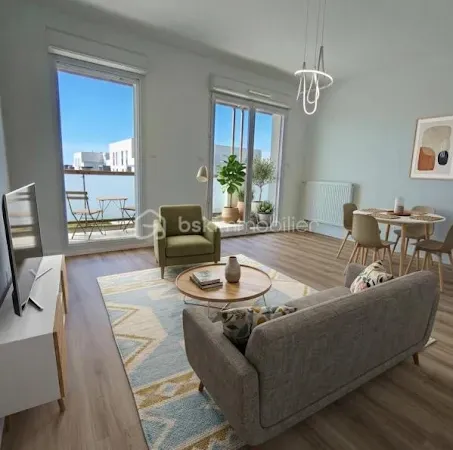 Appartement 2 pièces 42 m²