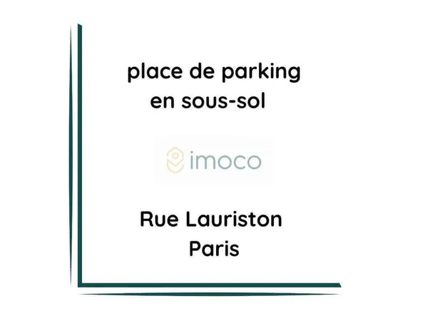 Parking 12 m²