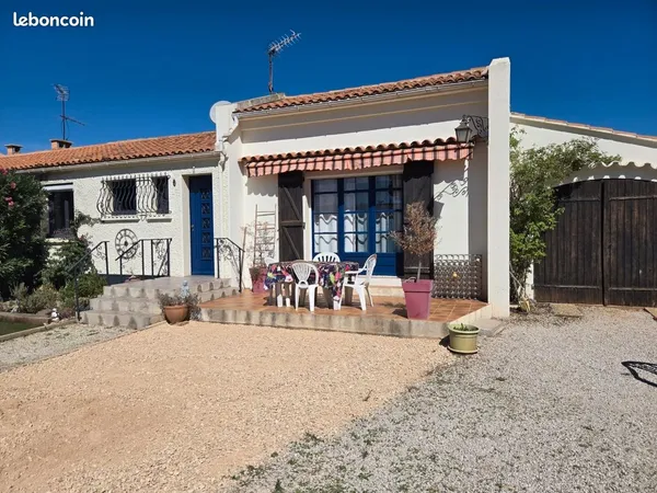 Maison plain-pied de 73 m2 sur terrain de 470 m2