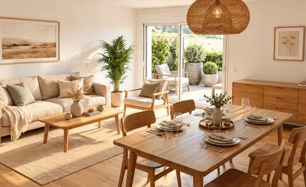 Appartement 3 pièces 62 m²