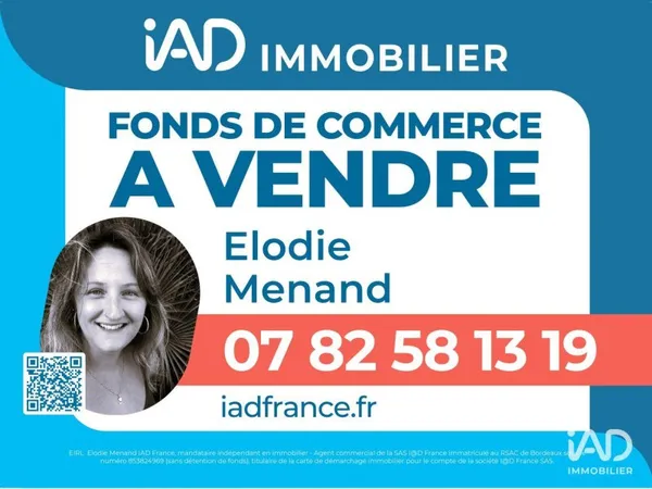 Fonds de commerce 815 m²