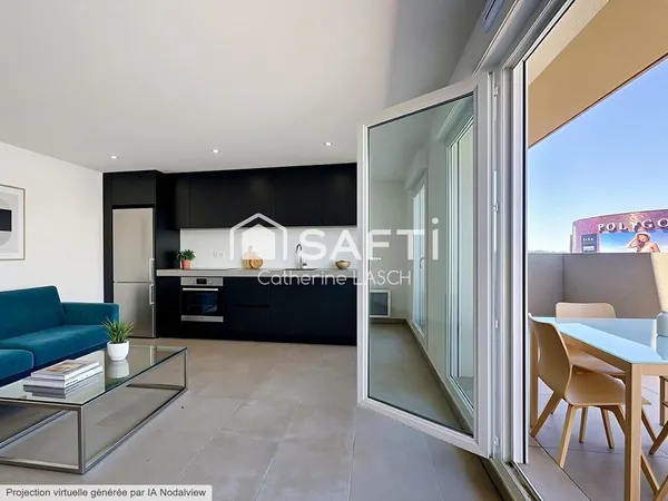 appartement récent T4 en dernier étage
