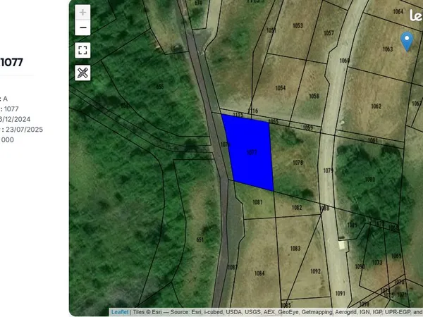 Exclusivité à Neffes : Terrain d'exception de 680 m² orienté plein Sud