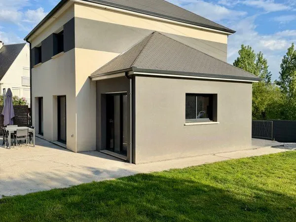 Maison contemporaine 127 m² - Vue sur l'Eure - 4 chambres - Terrain 831 m²