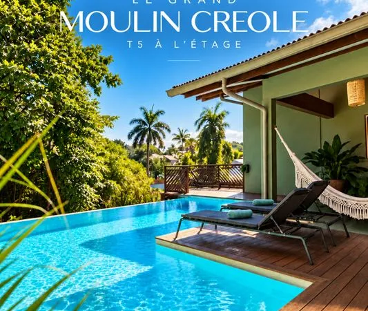 Propriété avec piscine à débordement & potentiel locatif - Rémire-Montjoly