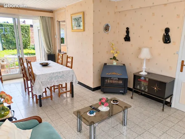 LILLE PELLEVOISIN - Maison des années 50 env. 82 m² - 3chambres - Jardin