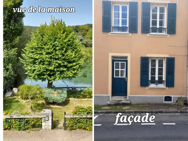 Maison meublée Thomery bord de Seine