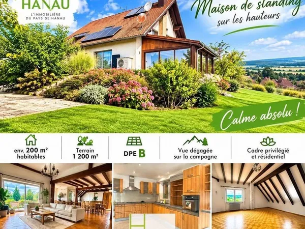 Maison 7 pièces 200 m²