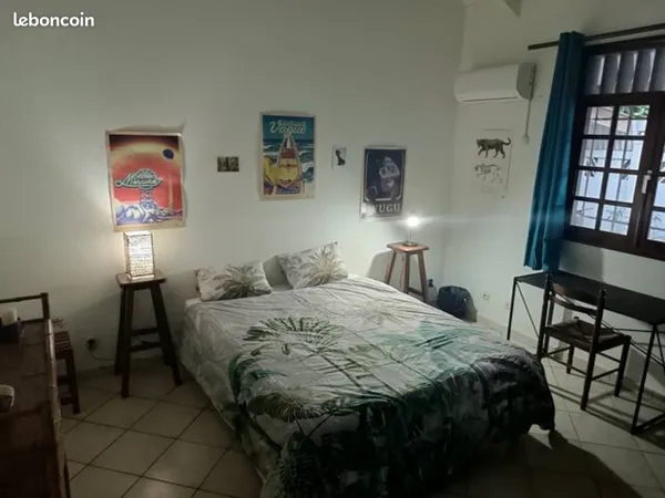 Chambre temporaire dans une villa