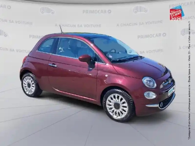 Fiat 500 1.2 8v 69ch lounge — photo 3