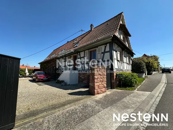 Charmante maison alsacienne atypique à rénover à Morsbronn - Fort potentiel