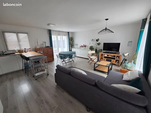 Appartement/maison - avec jardin - 83 m2 - Quartier bourg St-Herblain