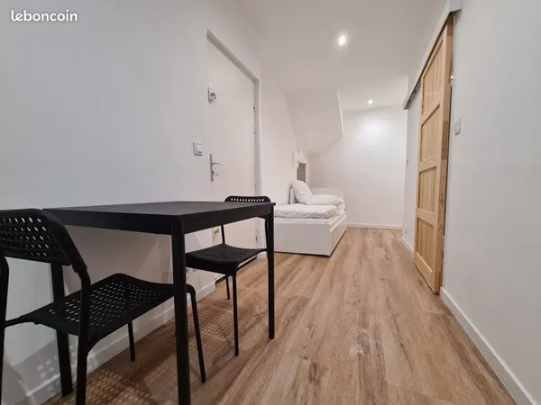 Appartement entièrement meublé et rénové 18m2