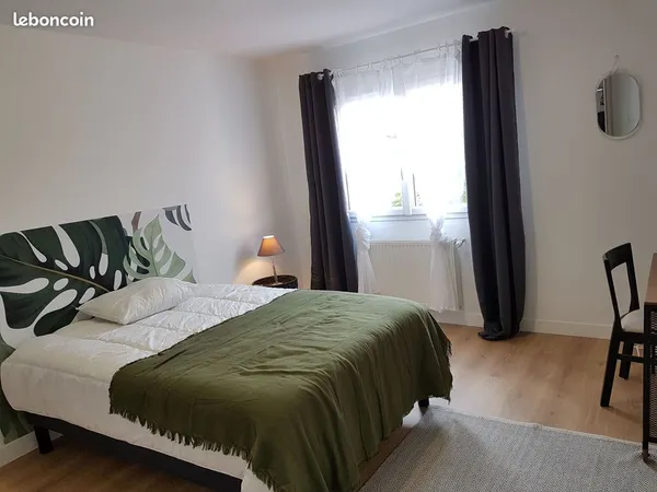 2 Chambres meublées dans maison avec jardin - RER B