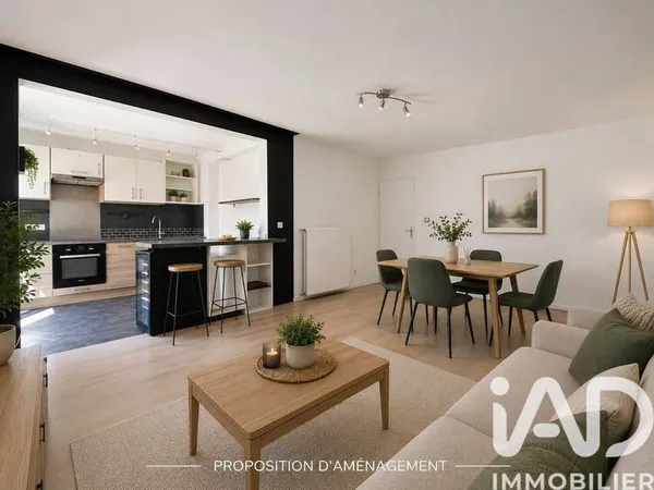 Appartement 2 pièces 57 m²