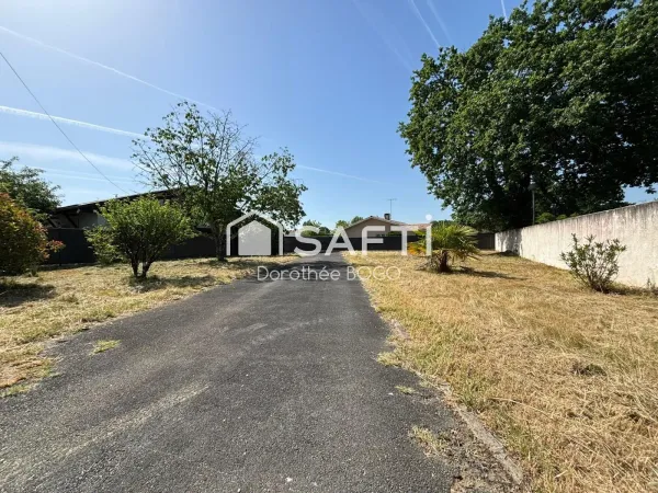 Terrain à bâtir 600 m²