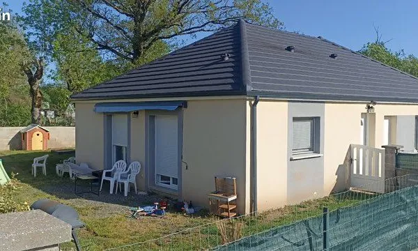 Maison T4 plain pied avec jardin