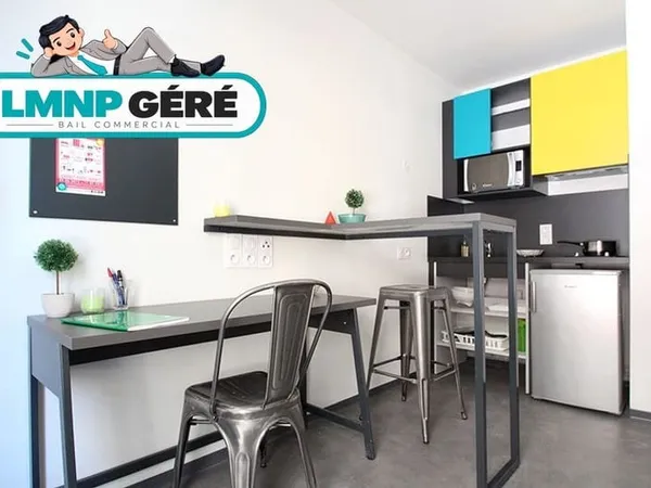 Appartement en résidence étudiante - investissement LMNP géré