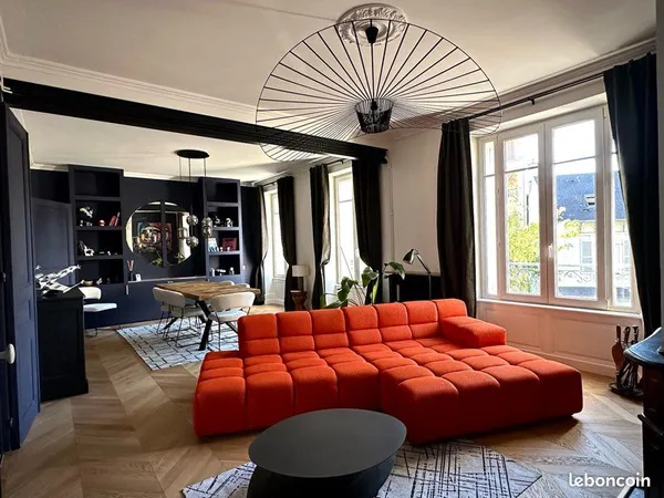Appartement haussmannien t6 - 2 garages
