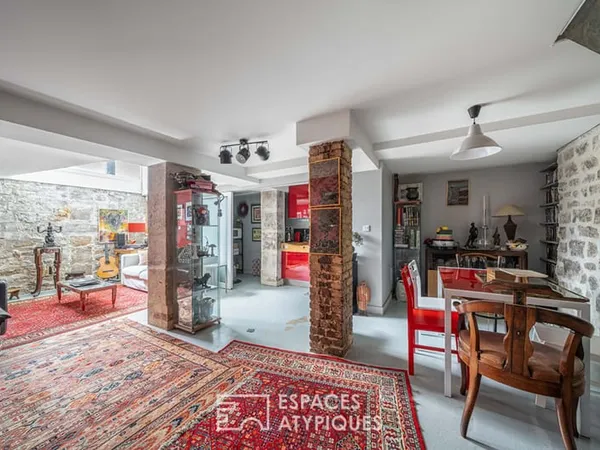 Loft en duplex inversé aux Épinettes
