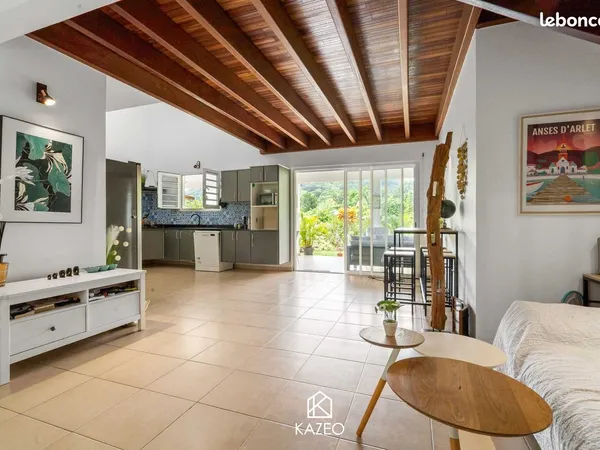 Villa familiale meublée avec grande terrasse sans vis-à-vis - Résidence sécurisée au François