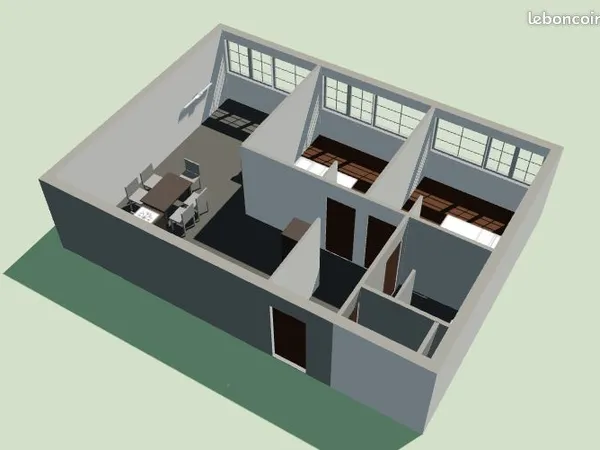 Plateau à aménager 68 m2