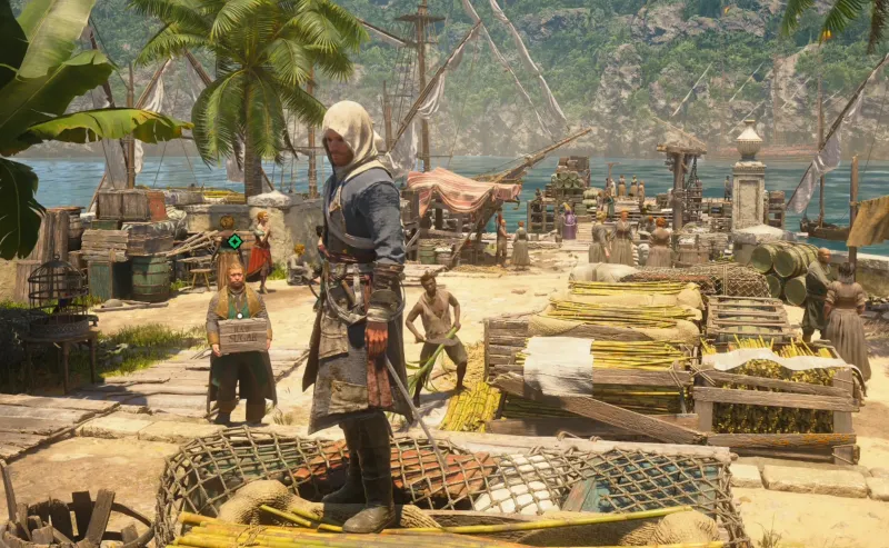 Peau de singe capucin AC Black Flag Resynced : récupération et utilisation