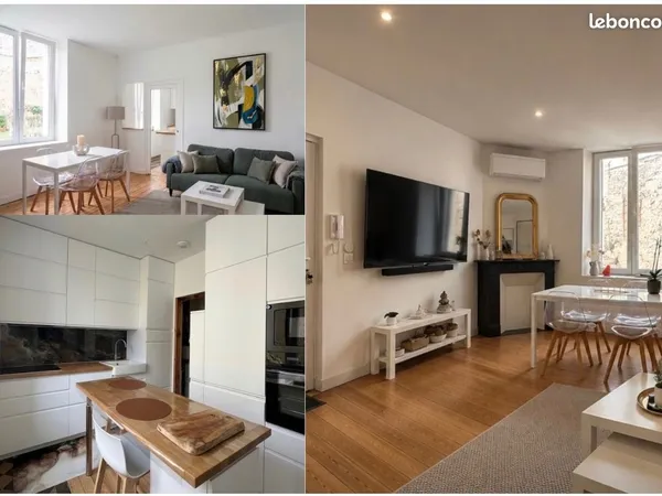 Appartement T3 meublé - 60 m² - Jardin privatif - Faubourg des Trois Maisons - Nancy