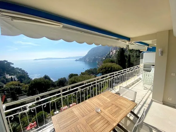 Cap d'Ail, plage Mala, 2 / 3 pièces avec terrasse et vue mer