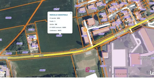 Terrain 10635 m² LANDRES