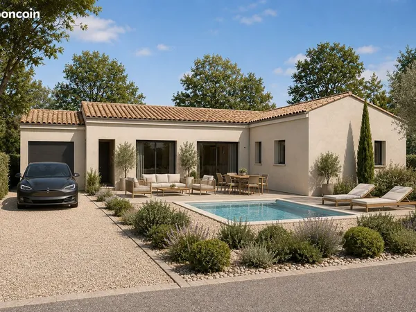 Terrain + Maison neuve 95m2 - MONTOISON