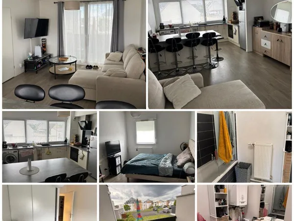 Appartement meublé de 63 m² avec balcon - Lacroix-Saint-Ouen