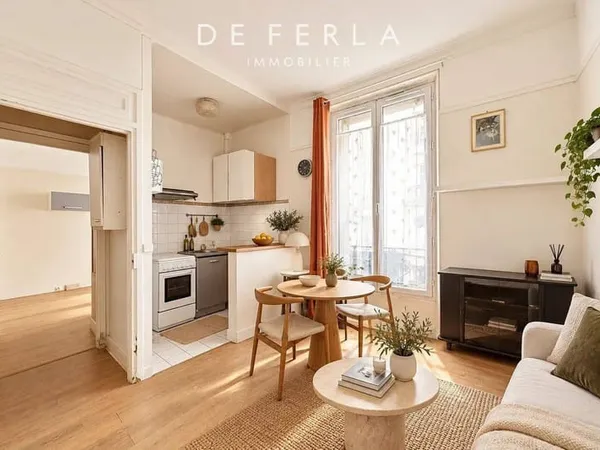 Appartement 2 pièces 29 m²