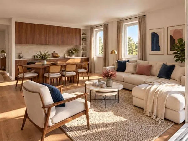 Appartement 3 pièces 63 m²