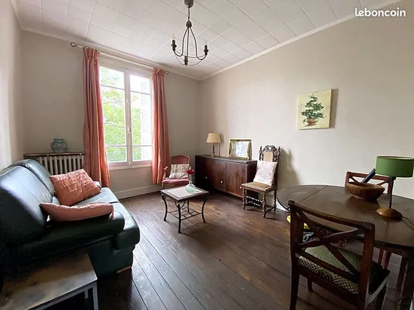 F2 meublé de 40 m² face au parc, rue de Tourneville - Le Havre