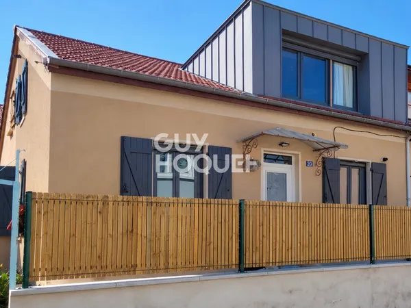 OULLINS : maison 3 pièces (70 m²) avec jardin, cave et garage