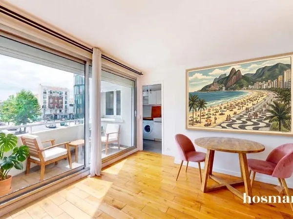 Idéal premier achat ! Appartement de 35 m² avec balcon - Rue Léon Maurice Nordmann, La Garenne-Colom